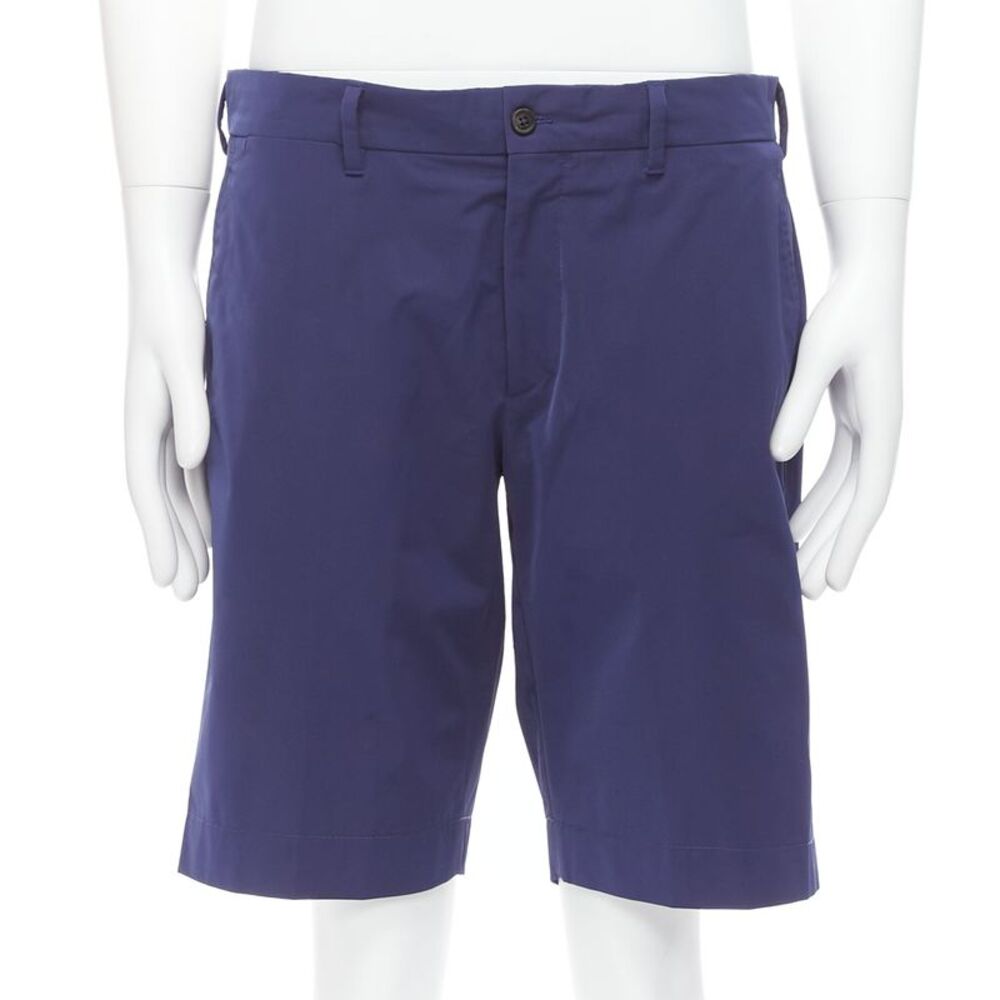 Prada Nylon Button Pocketed Bermuda Shorts